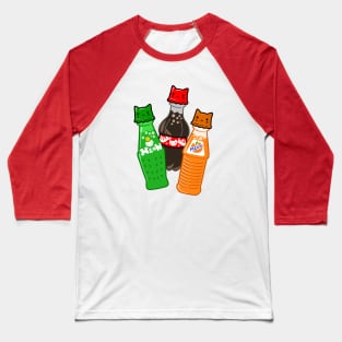 Kitty Pop Soda Baseball T-Shirt